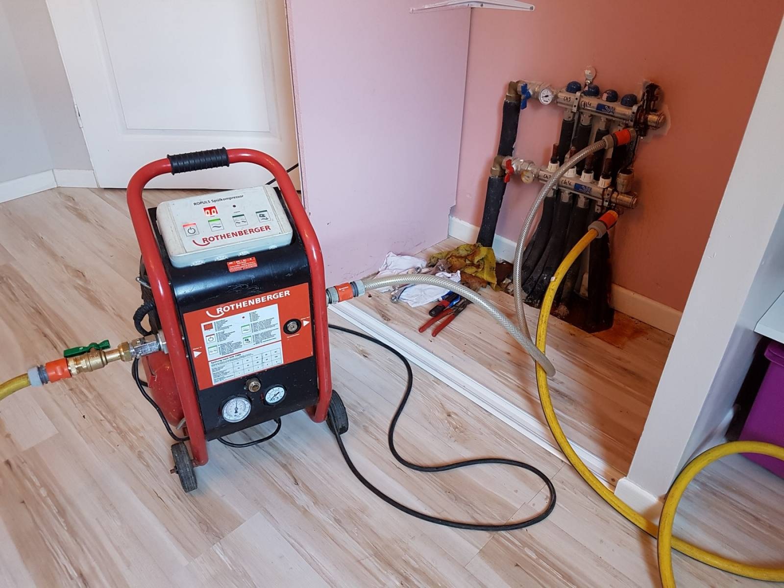 Kartal Petrol İş Vaillant Hermetik Şofben Petek Temizliği
